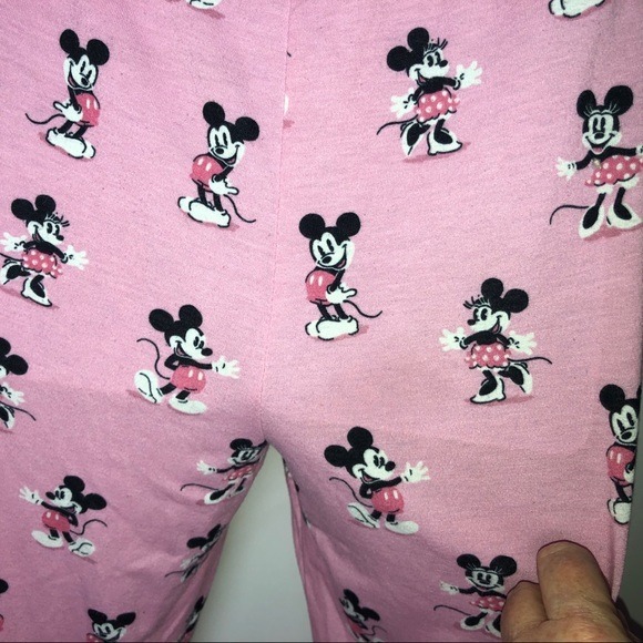 Disney Mickey Sleep Pants Pink Small - Picture 6 of 13